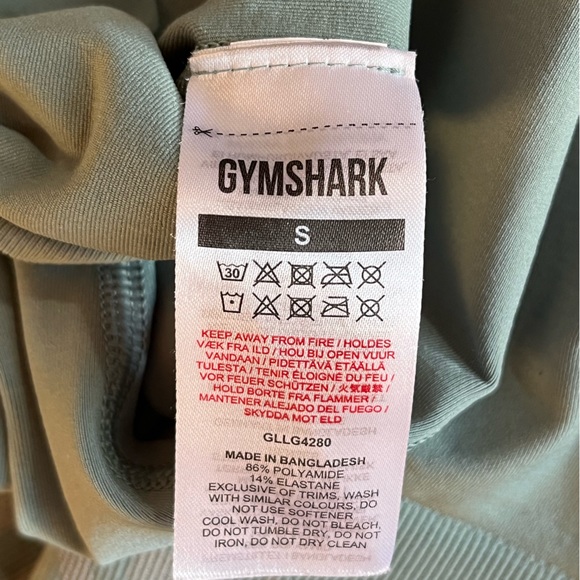 *New* GYMSHARK Turquoise Leggings - Size Small - Picture 3 of 5